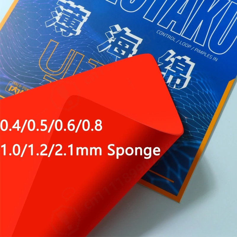 Table Tennis In Japanese - Ultradunne tafeltennisrubber spons, willekeurige kleur, BLütenkirsche