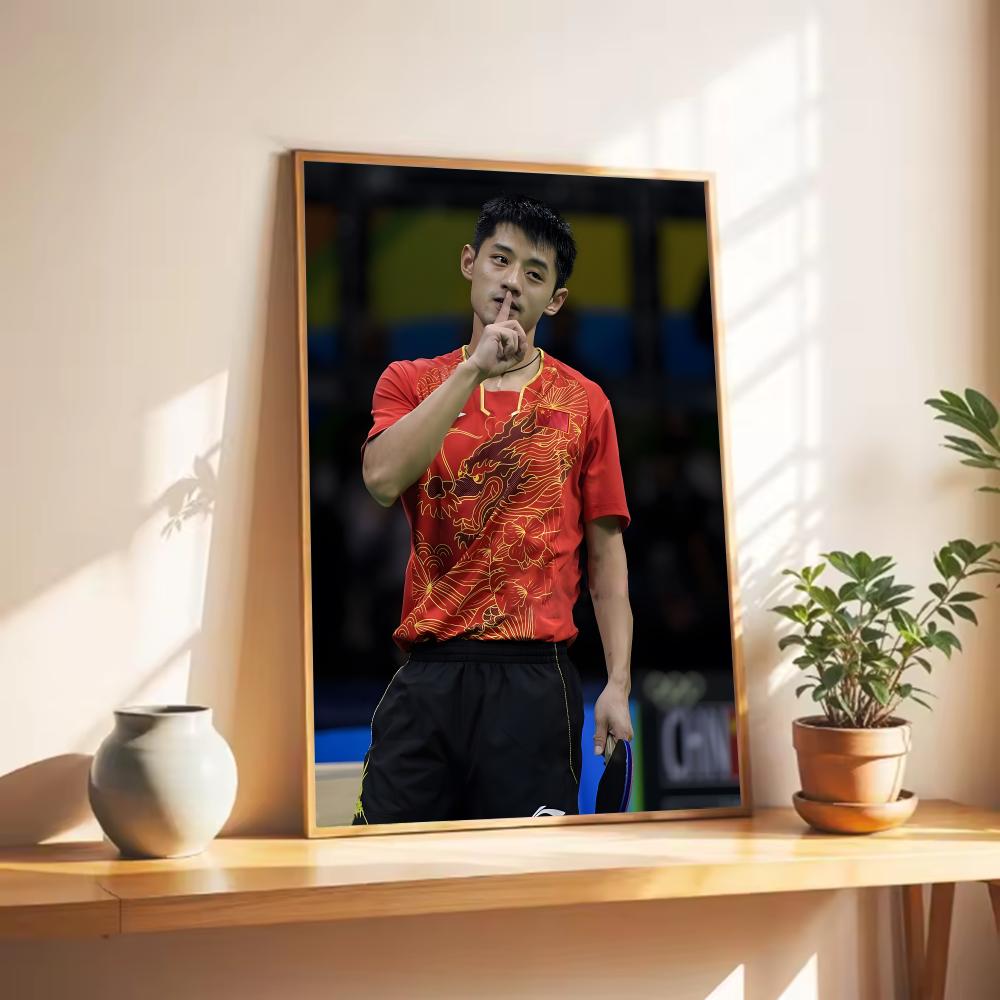 tafeltennis Zhang Jike Poster  - Table Tennis Zhang Jike recensie en prijs