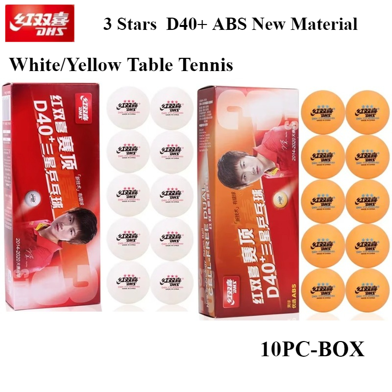 10 stk/doos 3 sterren DHS ping - Table Tennis Olympics recensie en prijs