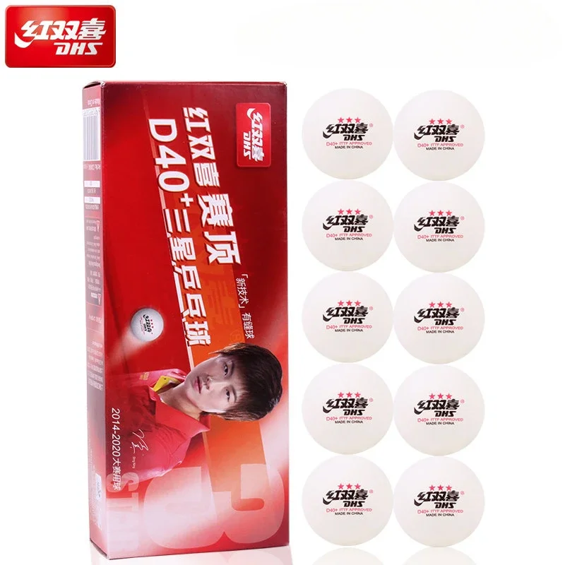 10 stk/doos 3 sterren DHS ping - Table Tennis Olympics recensie en prijs