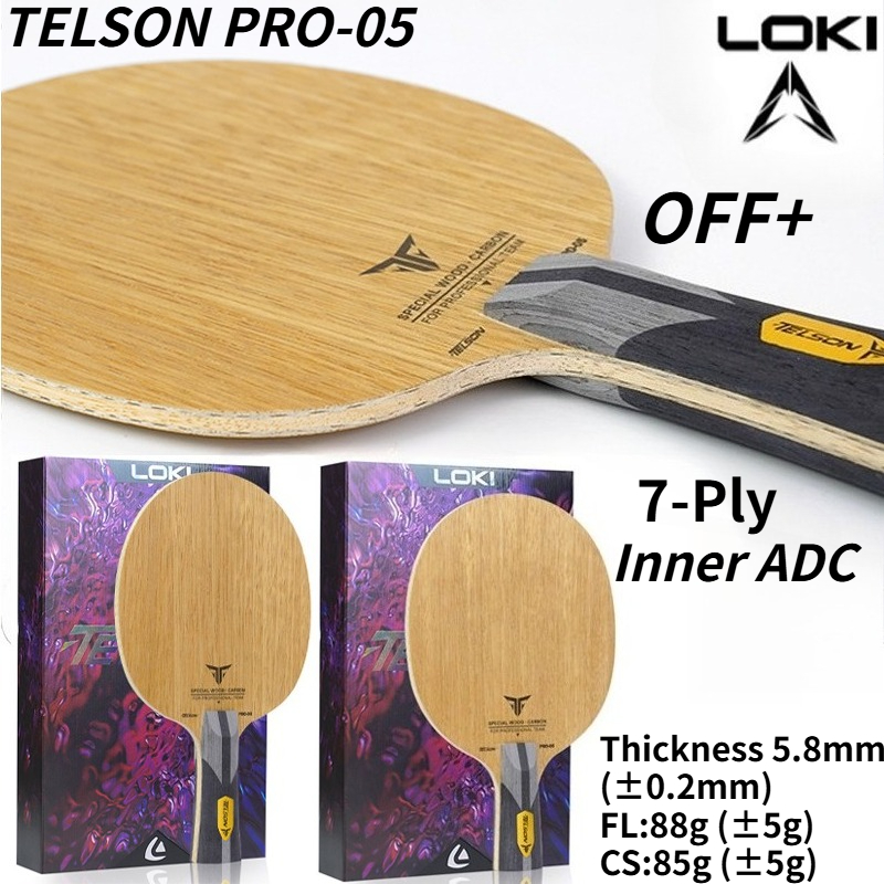 LOKI TELSON PRO-05 Inner ADC T - Table Tennis Loki recensie en prijs
