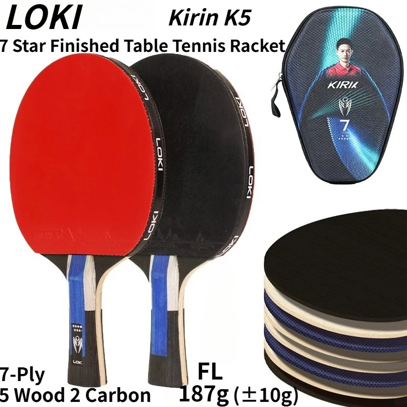 LOKI Kirin K7 7-sterren Finish - Table Tennis Loki recensie en prijs