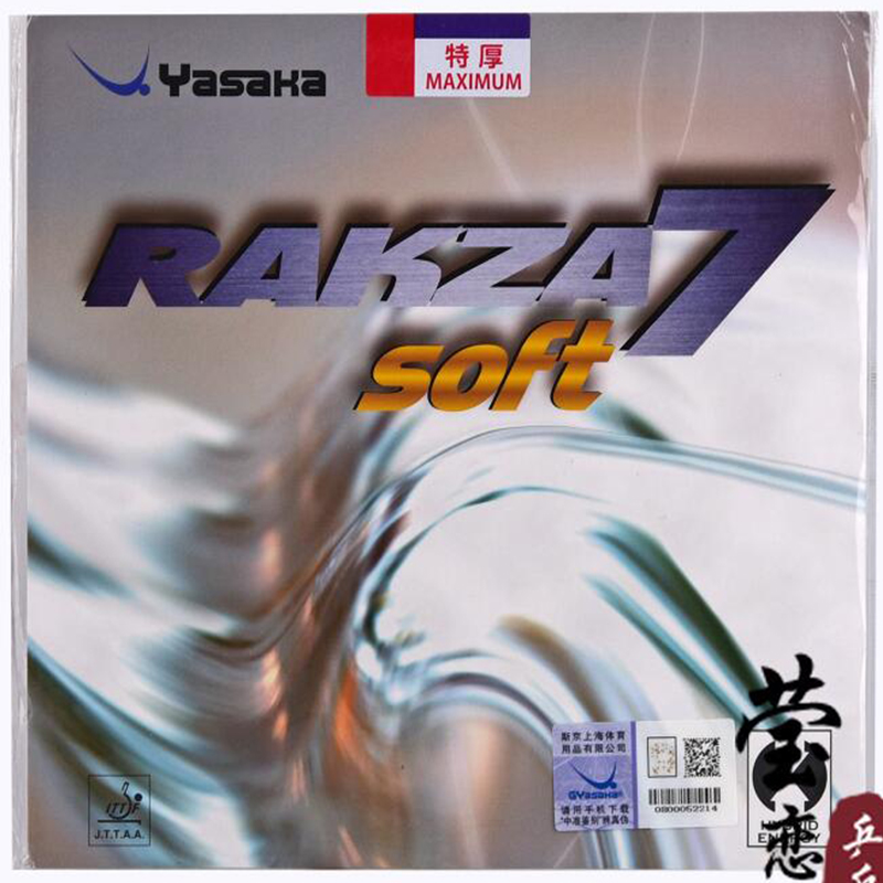 Yasaka RAKZA 7 Soft (B-77) en  - Table Tennis Loki recensie en prijs